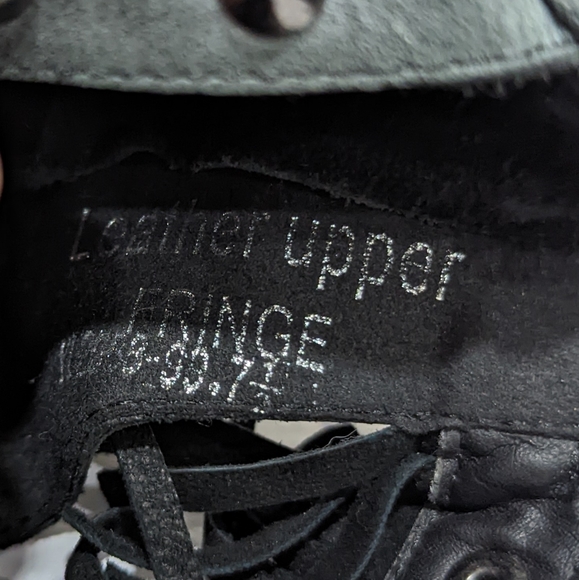 Anne Ross Studded - Fringe Wedge Heel - Picture 5 of 6